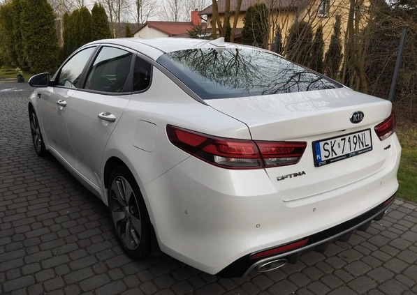 Kia Optima cena 84900 przebieg: 112600, rok produkcji 2018 z Grajewo małe 301